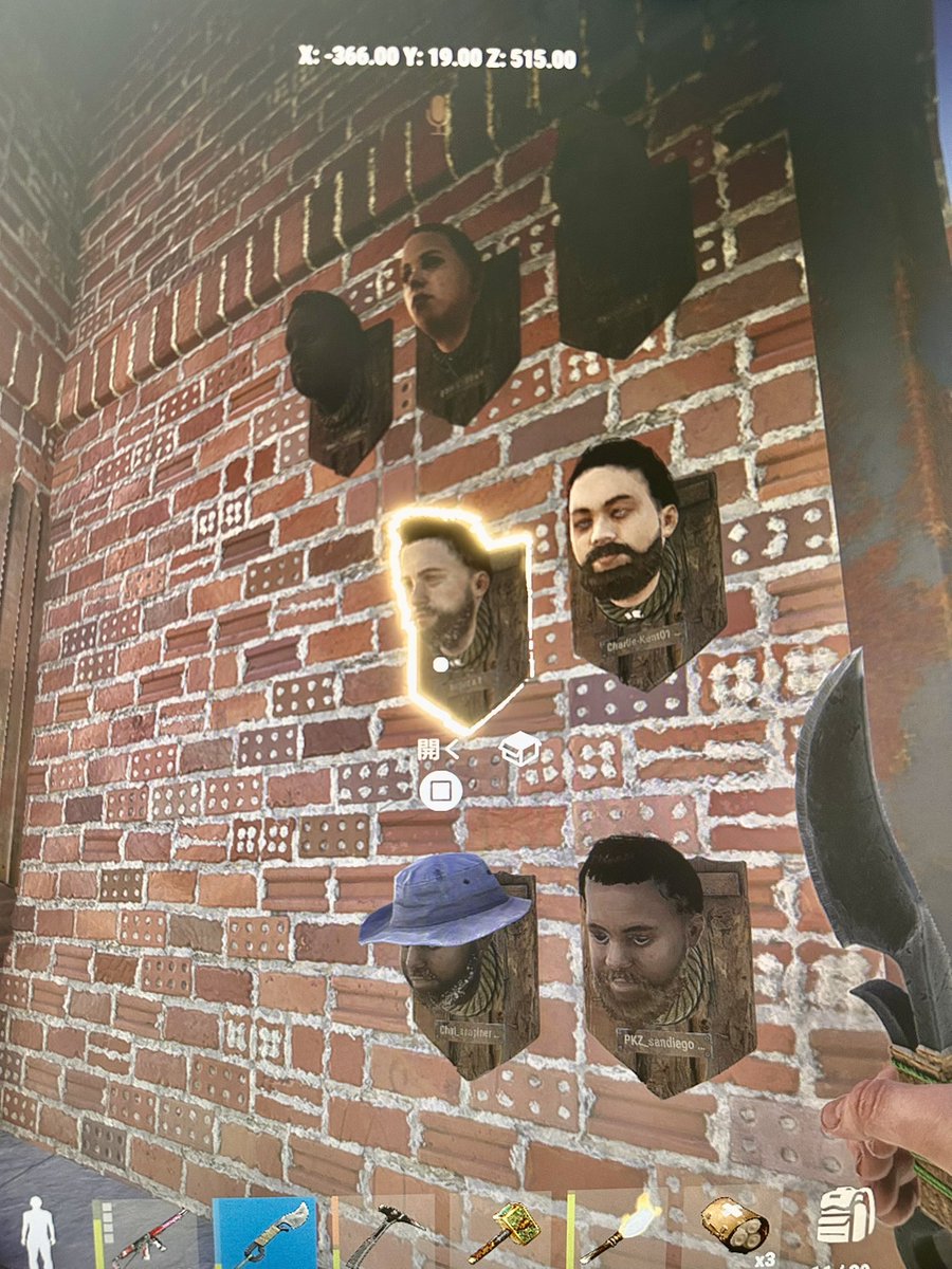 Haniel_SNS's tweet photo. 倒した人達の生首
#RUST
#RUSTPS5
#RUSTCS https://t.co/V0wSMVUvJS