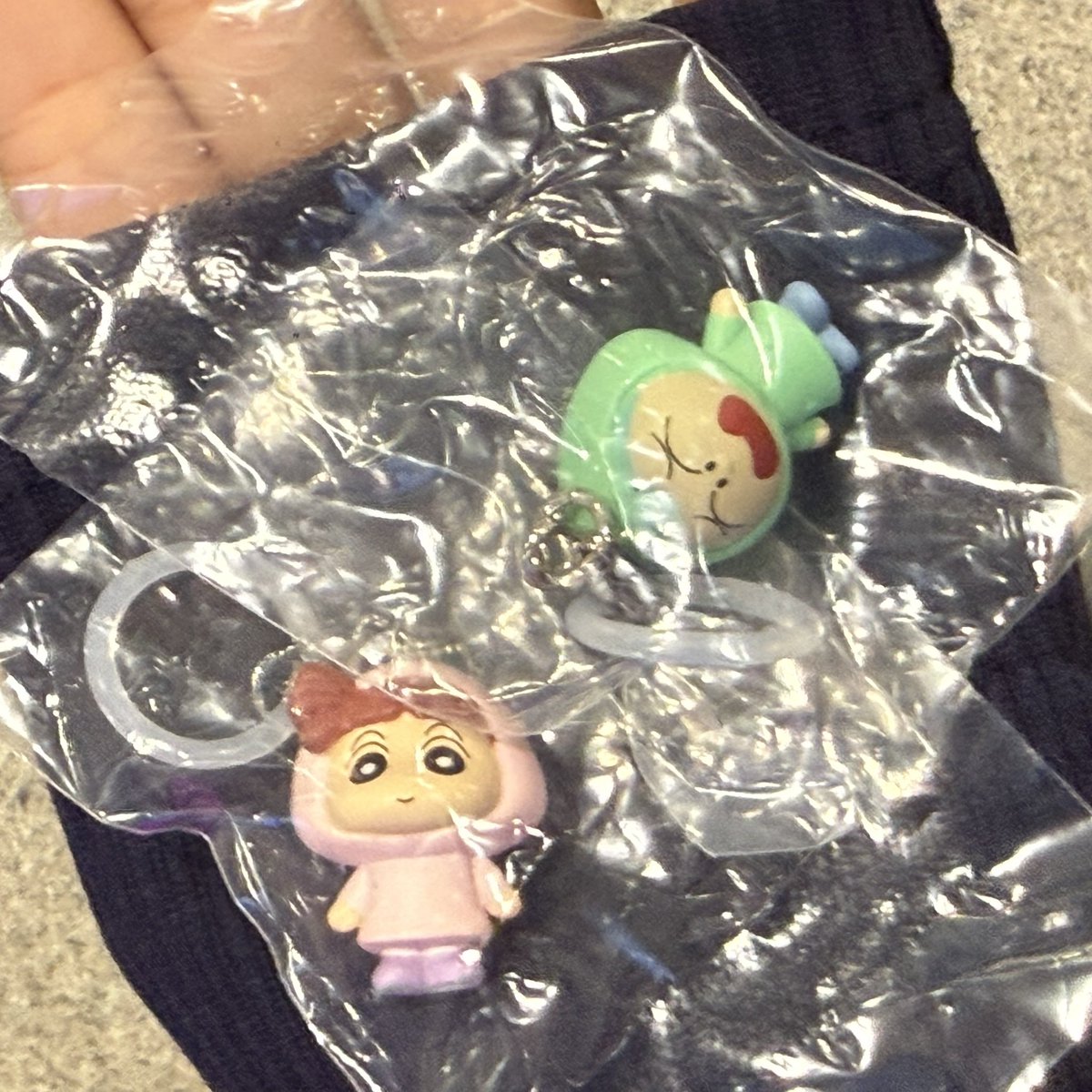aaa37713621's tweet photo. クレヨンしんちゃんめじるしアクセサリー2 パステルカラー 交換

求）あいちゃん2️⃣

譲）ネネちゃん、まさおくん

･まとめて優先
･神戸三宮､大阪梅田周辺 手渡し希望 https://t.co/5ULC4Ox372