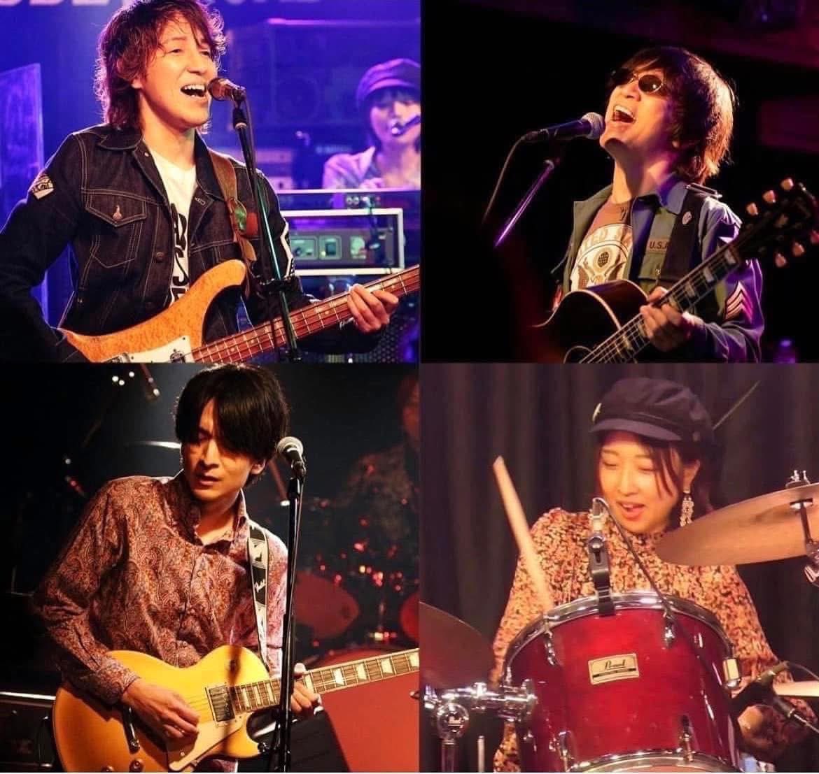 Liveinapple's tweet photo. 【ライブ情報♪】

5月15日（金）

【Apple All Stars 】

Open 19:00
Start  20:00

メンバー:
手島正揮（Ba）
山口大志（Gt）
バッシー（Gt）
サオリンゴ（Dr）

ライブ予約はこちらのフォームから→ https://t.co/qs705lrMop https://t.co/8Sqav5ybK4