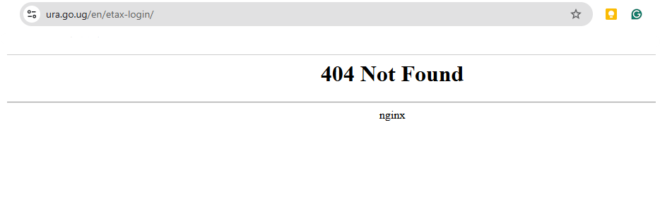 OkelloRokello's tweet photo. @URAuganda We want to, but the system is down, and we are getting this error. Please rectify, and we will file. https://t.co/yokoMnwFPa