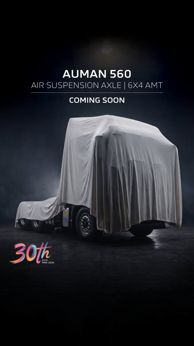 FotonSA's tweet photo. A new force in heavy-haulage is about to make its mark!

The Auman 560 6x4 AMT is gearing up to set a new benchmark for performance &amp; efficiency in South Africa, with its official unveiling at NAMPO this week.

Be sure to experience it for yourself!

#Auman560 #Foton #NAMPO2026 https://t.co/Jg2rRBVBri