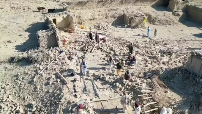 Seven Million Afghans Displaced by Conflict and Disasters Last Year.