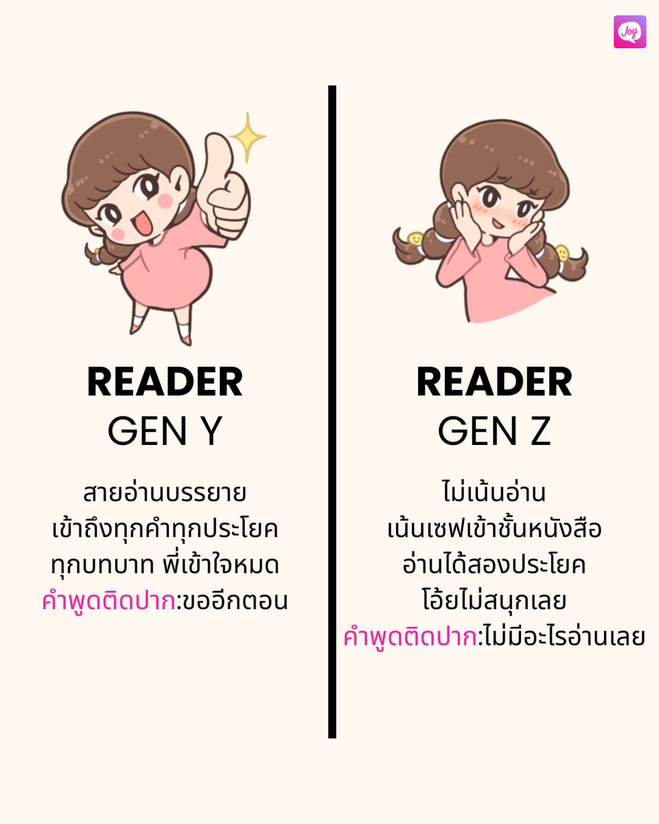 webjoylada's tweet photo. จะ GEN ไหนก็เริ่ด
#memes #จอยมีม
#joylada #จอยลดา https://t.co/DK4jWrTmD8