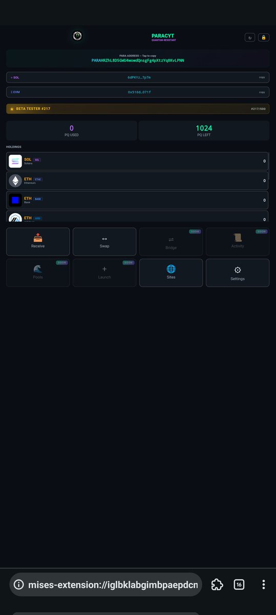 ohbeeutty's tweet photo. @paracytchain PARAHRZhL8D5GWU4wowdQnsgFg4pXtzYq8KvLPNN https://t.co/yJf4iL7RAb