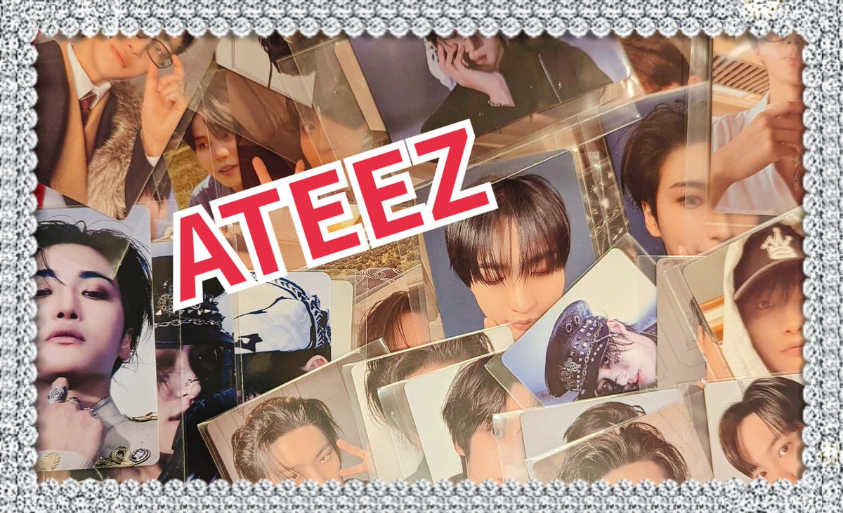 ❤️入荷情報❤️】 #ateez のトレカが新たにめっちゃたくさん入荷しま