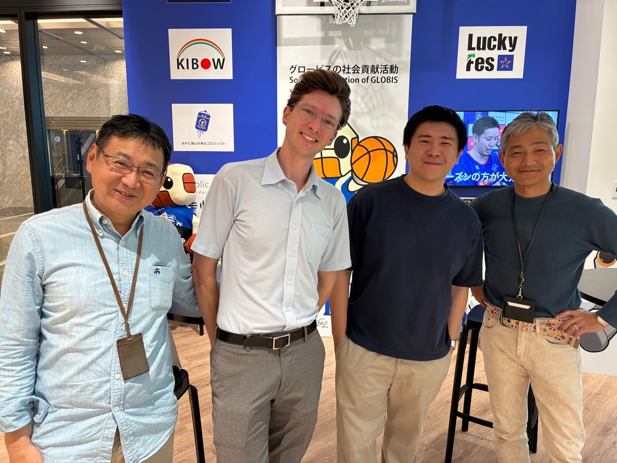 TomNakamura's tweet photo. It's my pleasure to see @GLOBIS_IMBA alumni strive in their workplace. Had lunch w a Full-time MBA alumnus from the first batch (2012!) and visited the company where a Part-time &amp; Online MBA alumna is making a great impact. I felt the two were following their #kokorozashi! https://t.co/ZN6BZkmKCd
