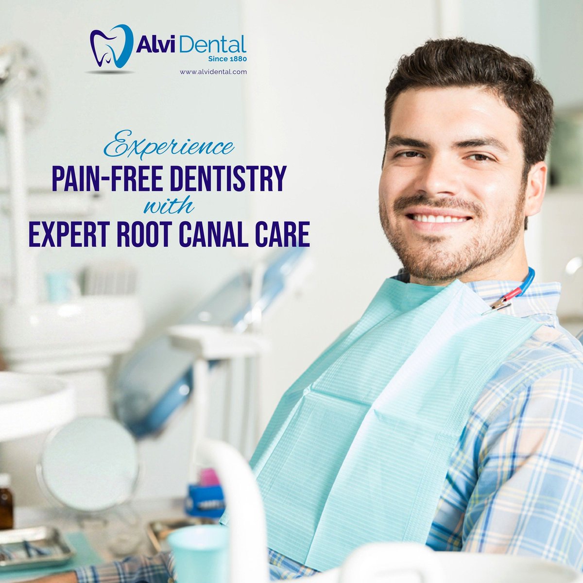 AlviDental's tweet photo. Fear of the dentist?
We’re here to change that! 
#AlviDental #DentalCare #DentalClinic #HealthySmile #TeethWhitening https://t.co/scasPFMRta