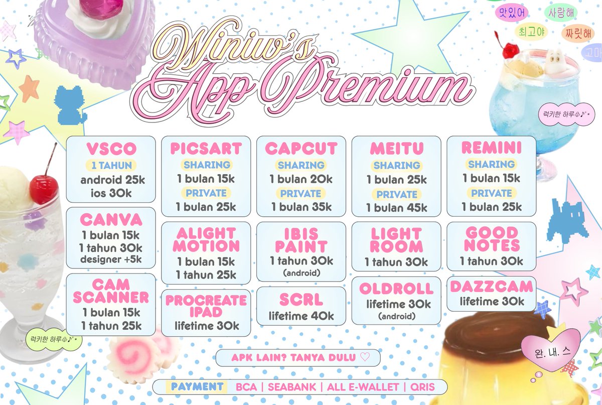 vaniacnd's tweet photo. @rainfaell haloo kakk 🙋🏻‍♀️ di https://t.co/da3H5KdQ9X tersedia app cc4nf4 designer yg kakak cari loh👀 sudah ada 6.270+ testimoni, dijamin 100% trusted  🥳🔥 bisa cek https://t.co/AAQYJRV4VV untuk cek proof &amp; hubungi winiw yaps🫰🏻💋🛍️ https://t.co/USWuCmnvNK