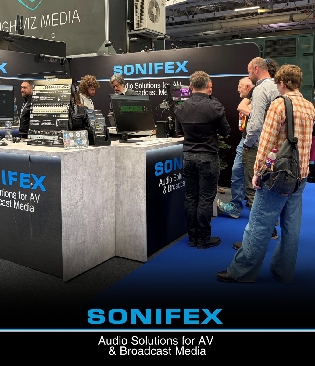 SonifexLtd's tweet photo. 🎧 MPTS Day 2 🎧

We had a fantastic opening day at MPTS yesterday and can’t wait to see even more of you today. If you haven’t already been to see us, there’s still time! The team will be on the stand until 5pm to answer any questions you may have 👋 https://t.co/Jm7pOFpq8r