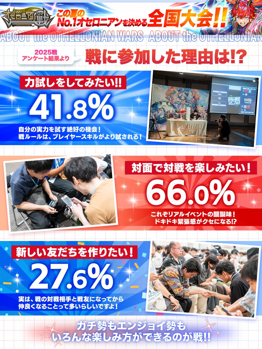 オセロニアンの戦 ✦━─━──⊱༺⚔️༻⊰──━─━✦ 🎤みんなは何を