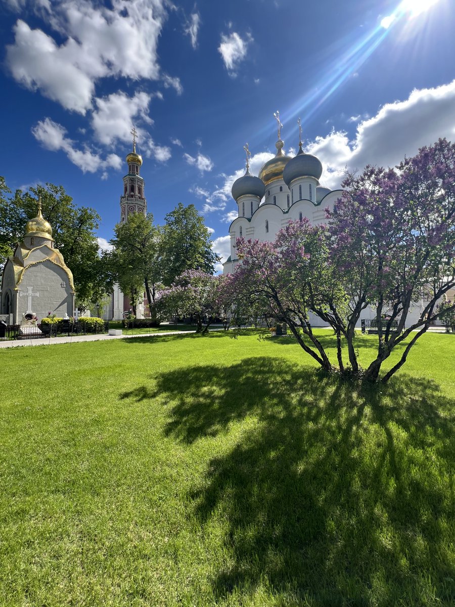 alleshov's tweet photo. #MoscowSpring #Russia #NovodevichyConvent https://t.co/wtlBVRoper