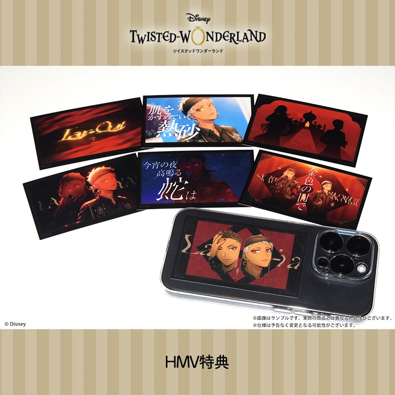 twst_jp's tweet photo. 【CD①】
「Disney Twisted-Wonderland Character Song Collection」店舗特典のMVミニブロマイド7枚セットの実物写真を公開します。

◆ハーツラビュル寮
◆サバナクロー寮
◆オクタヴィネル寮
◆スカラビア寮

予約受付中なので是非ゲットしてください！

#ツイステ #ディズニー