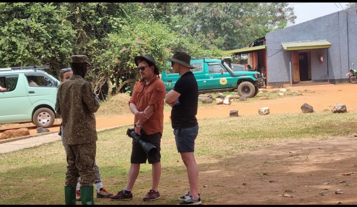 ZootopiaSafaris's tweet photo. Captured just in time for the briefing before guests set off on an unforgettable rhino tracking adventure at the iconic Ziwa Rhino Sanctuary in Nakasongola. A true wildlife experience where every moment brings you closer to Uganda’s majestic white rhinos.#zootopiagamedrivesafari https://t.co/UT7yY33cIb