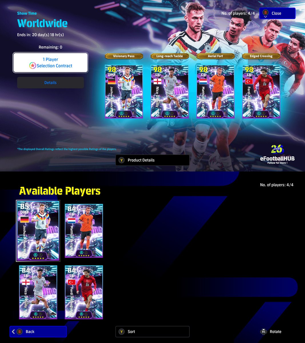 TUNDHEX-eFootball™Hub tweet media