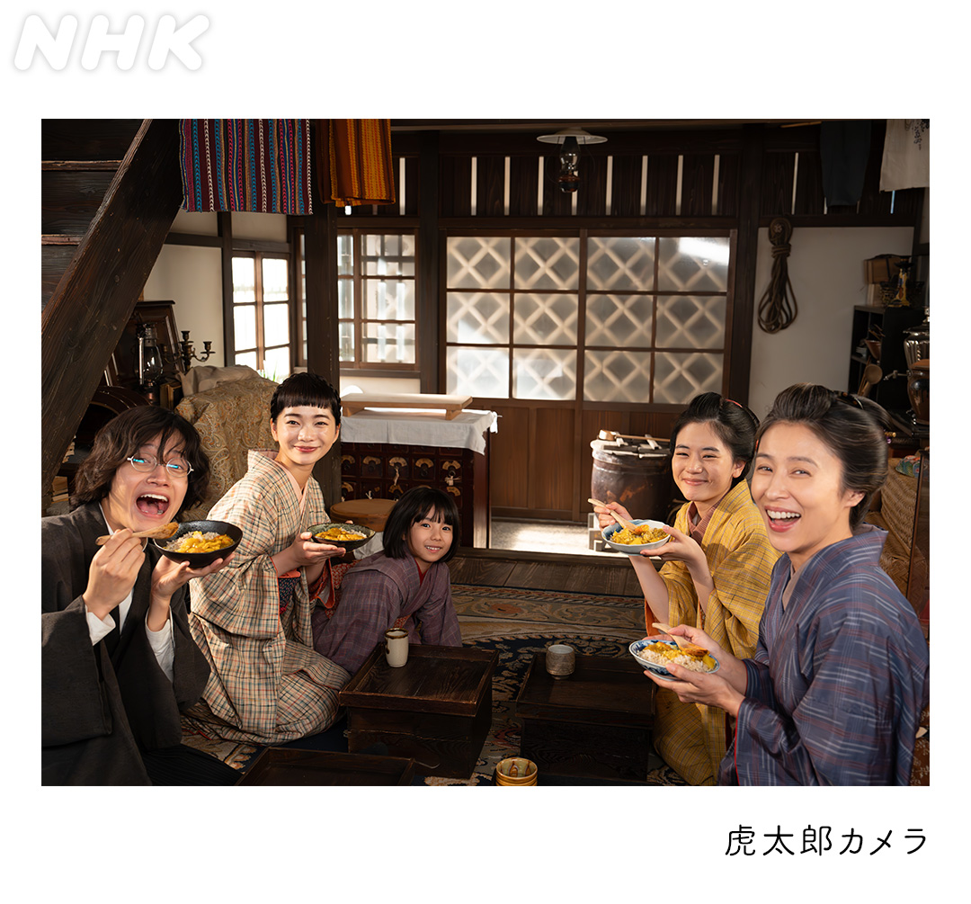 朝ドラ「風、薫る」公式 tweet media