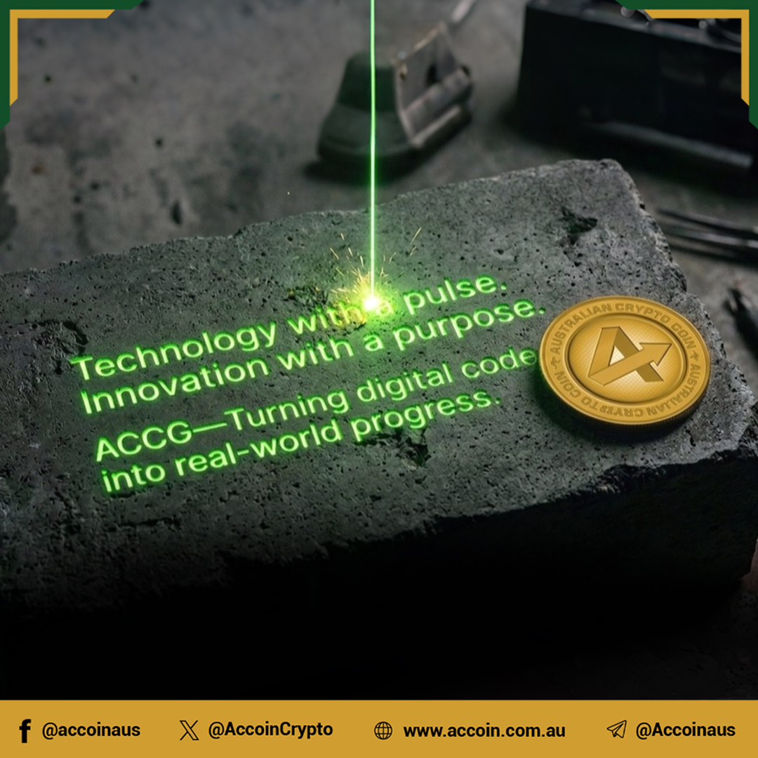 AccoinCrypto's tweet photo. 🚀 ACCG — Turning innovation into real-world progress.

The future of digital technology starts here. ⚡

#ACCG #crypto #blockchain #innovation #Web3 https://t.co/0tbqwx5Lon