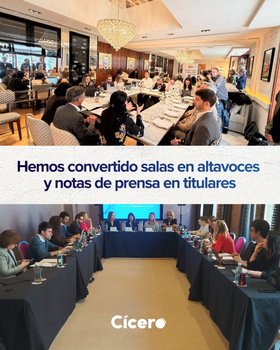 CiceroComunica's tweet photo. 📢Las ruedas de prensa no empiezan cuando llegan los medios. Empiezan mucho antes.

En la idea.
En el mensaje.
En cómo quieres que se cuente.

¿Titulares o ruido? Tú eliges. 👀

#cícerocomunicación #ruedadeprensa #notadeempresa https://t.co/KfEbK9Q13G