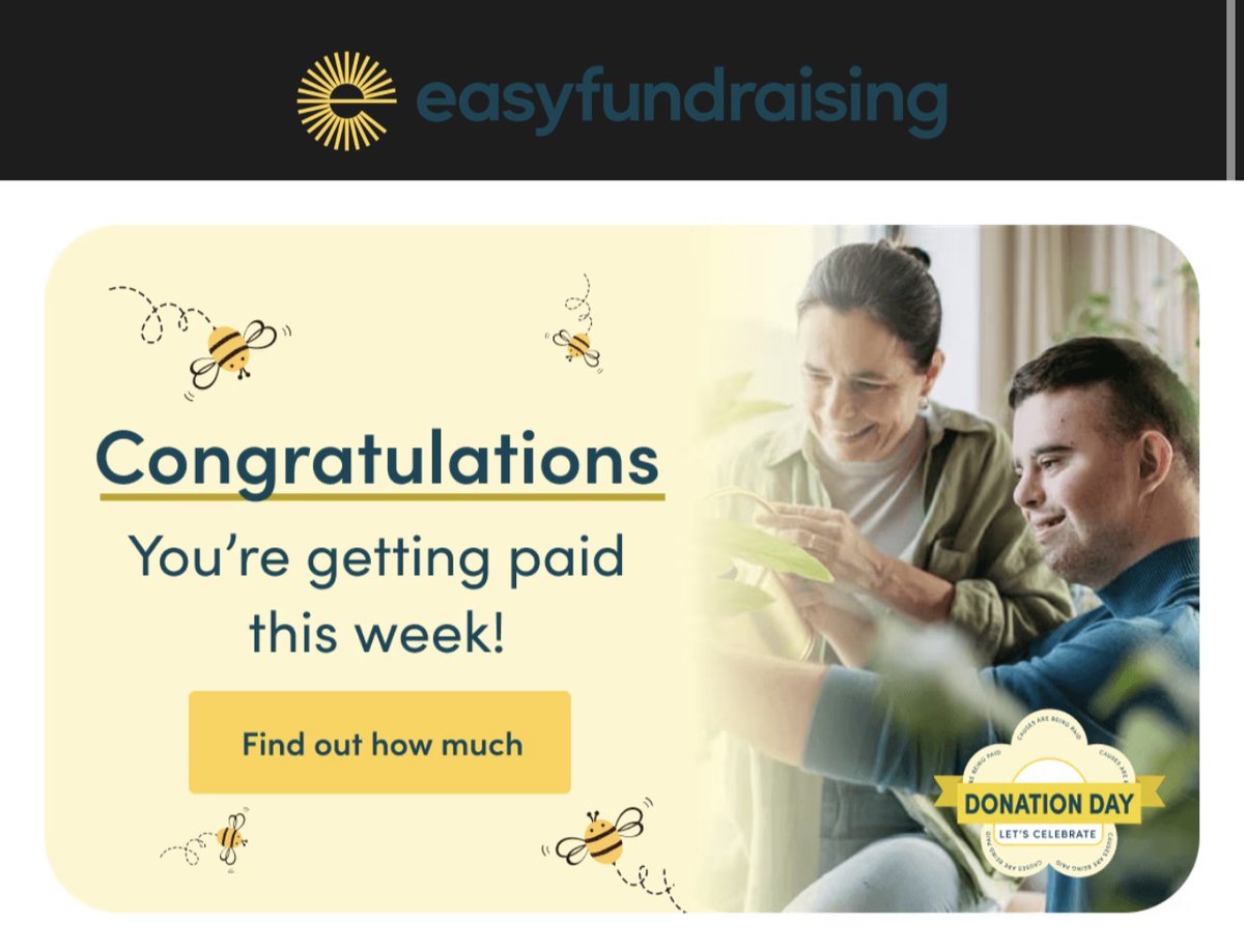 CWAStockton's tweet photo. We’re receiving a payment this week from easyfundraising’s record-breaking £2.2 million Donation Day.

Thank you to everyone supporting us through their everyday online shopping.

https://t.co/QaIyZSEKB1

#Easyfundraising https://t.co/yquQYiXigL
