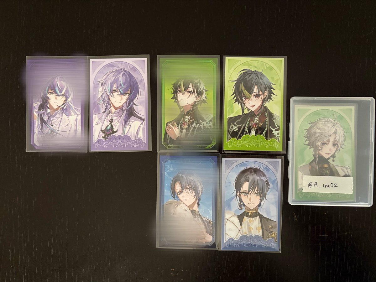A_ira02's tweet photo. 【交換】にじさんじ Dytica 3rd Anniversary チェキ風カード

求 :🥷🔫

譲 : 画像参照(Rモザイク加工)

✧郵送のみ
✧N⇔N、R⇔R、R1⇔N2
✧纏めての方優先

検索からもお気軽にお声掛けください。 https://t.co/dQTLxpVsDe