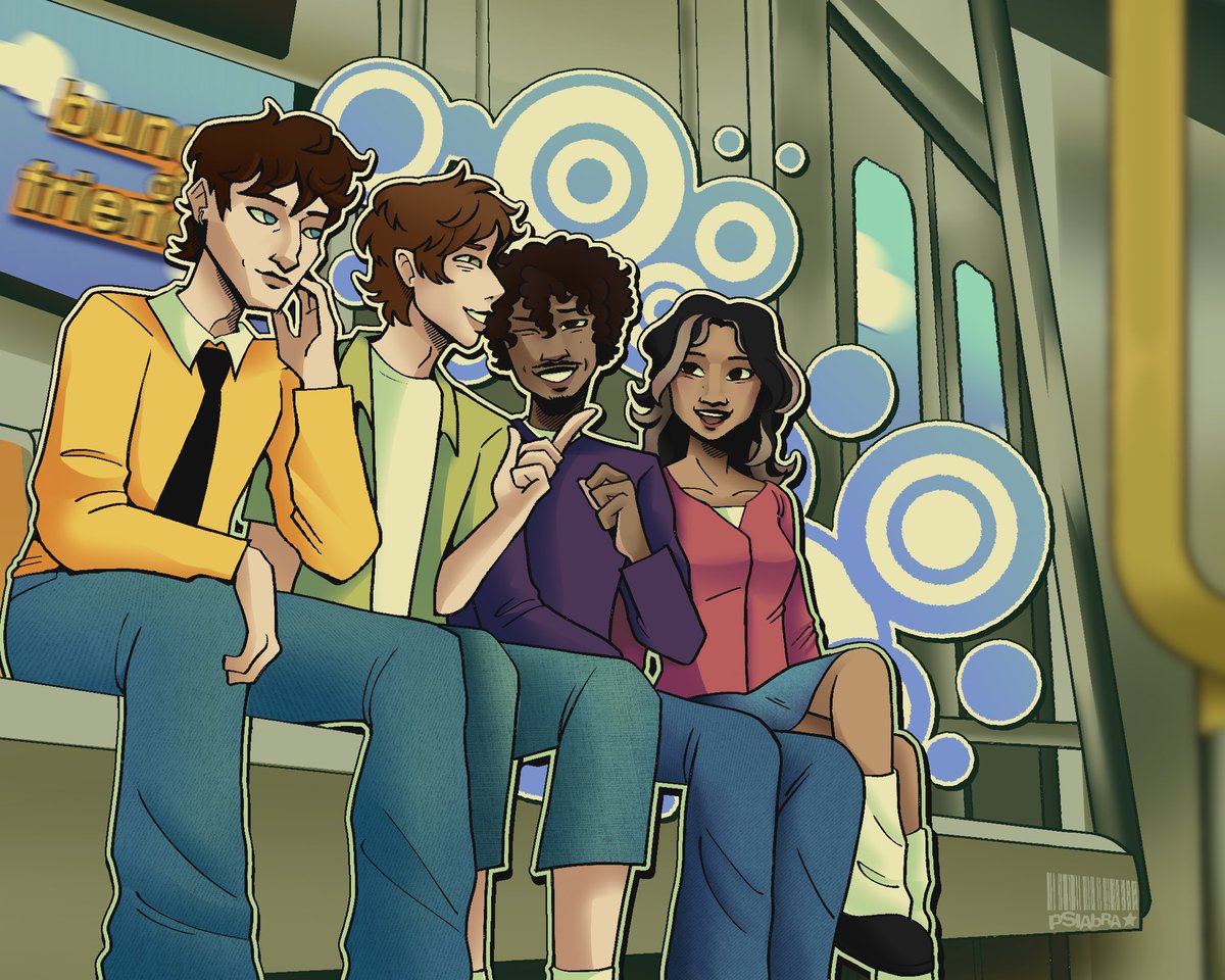 psychabra's tweet photo. [#fanart] my favorite Bunch Of Friends ™ https://t.co/jZP61N1hB1