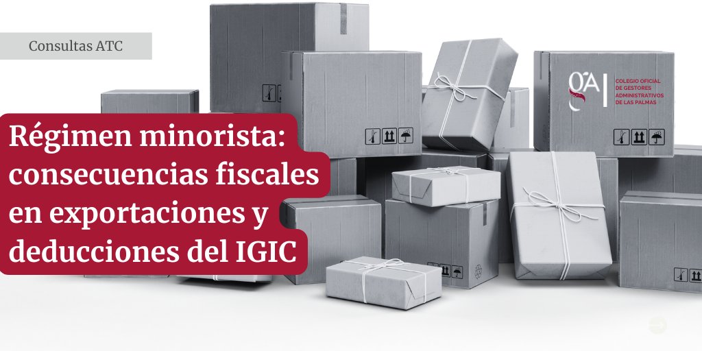 ColegioGALPA's tweet photo. 💡 Un comerciante minorista en #Canarias NO puede aplicar la prorrata en ventas fuera del archipiélago.
Aunque parezcan exportaciones, prevalece la exención limitada del IGIC.
¿Sabes por qué? Te lo explicamos 👇
https://t.co/iX8pCNQNej
#IGIC #Fiscalidad #EmprenderEnCanarias https://t.co/XSPAjNTCVe