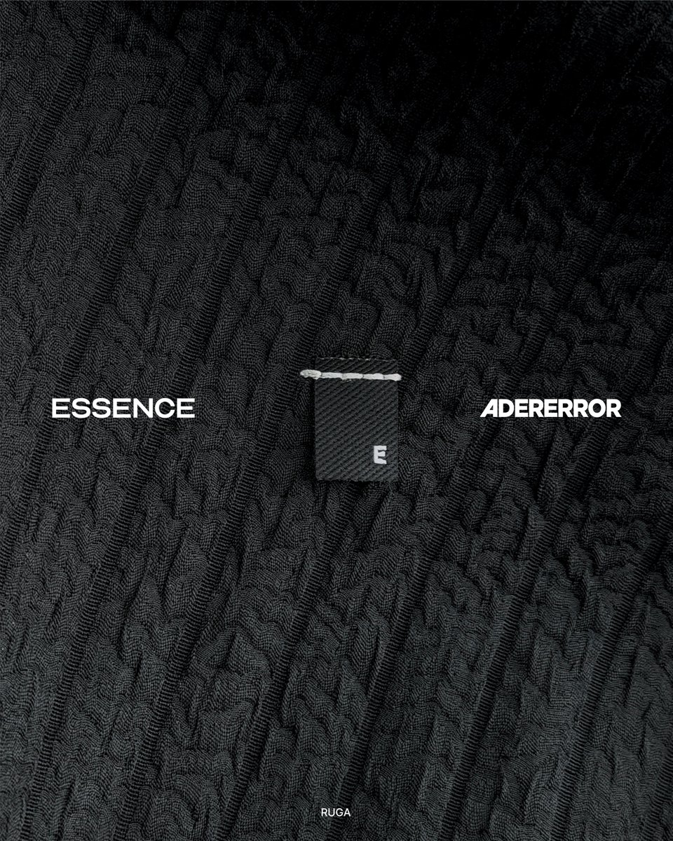_adererror's tweet photo. Based on ADERERROR’s signature silhouettes and developed materials, RUGA redefines daily wear through comfort and structural design. https://t.co/LWleWkZHyv