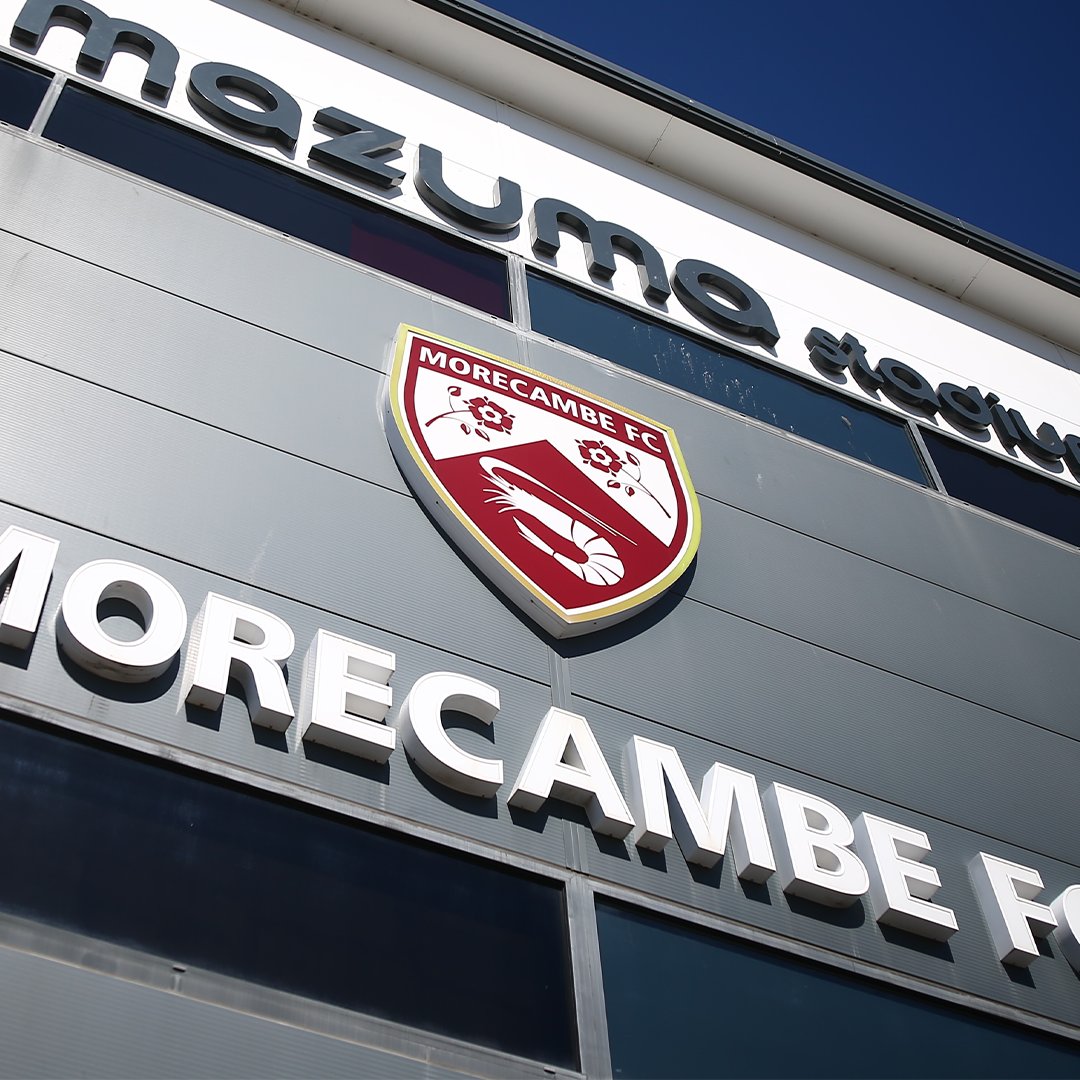 MorecambeFC's tweet photo. Morecambe Football Club are looking to add to our first-team staff ahead of the new season with vacancies for:

- First Team Analyst
- First Team Sports Therapist

Full details and how to apply ⤵️
https://t.co/i3rqMIQdtC

#UTS 🦐 https://t.co/p6EXV1CuCc