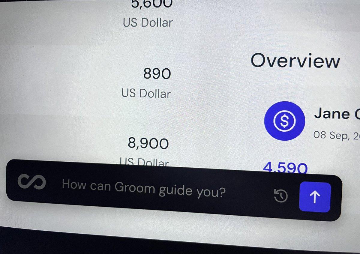 samuelcdike's tweet photo. Reintroduction: Groom is an AI onboarding tool that helps guides user every step of the way on any software. We have built this to serve two purposes for software companies, solo builders, devs, PMs, marketing professionals, growth teams, and more: User Adoption, and Analytics. https://t.co/Ui6ezXEPl1