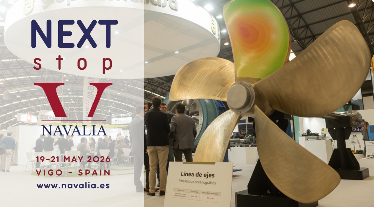 Mercy_Ships's tweet photo. Mercy Ships Fundación Naves de Esperanza is the Navalia Exhibition 2026 Charity of Choice.

We invite you to visit us, see firsthand what we do, and explore ways to partner with us. 

📍 Navalia 2026 - Vigo
 📅 May 19–21, 2026
 📌 Booth V06

#Navalia2026 #RSC #partnership https://t.co/h1b0UYm3aw