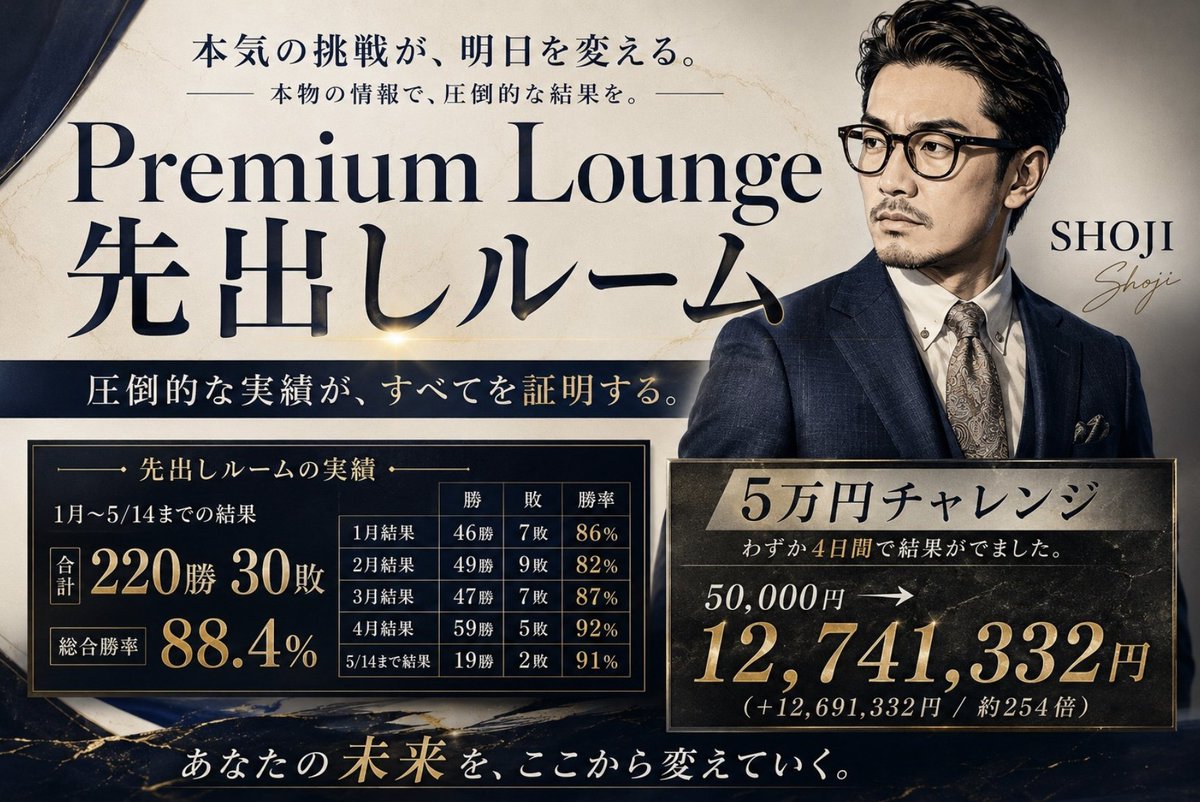 SHOJI-勝者のマインド tweet media