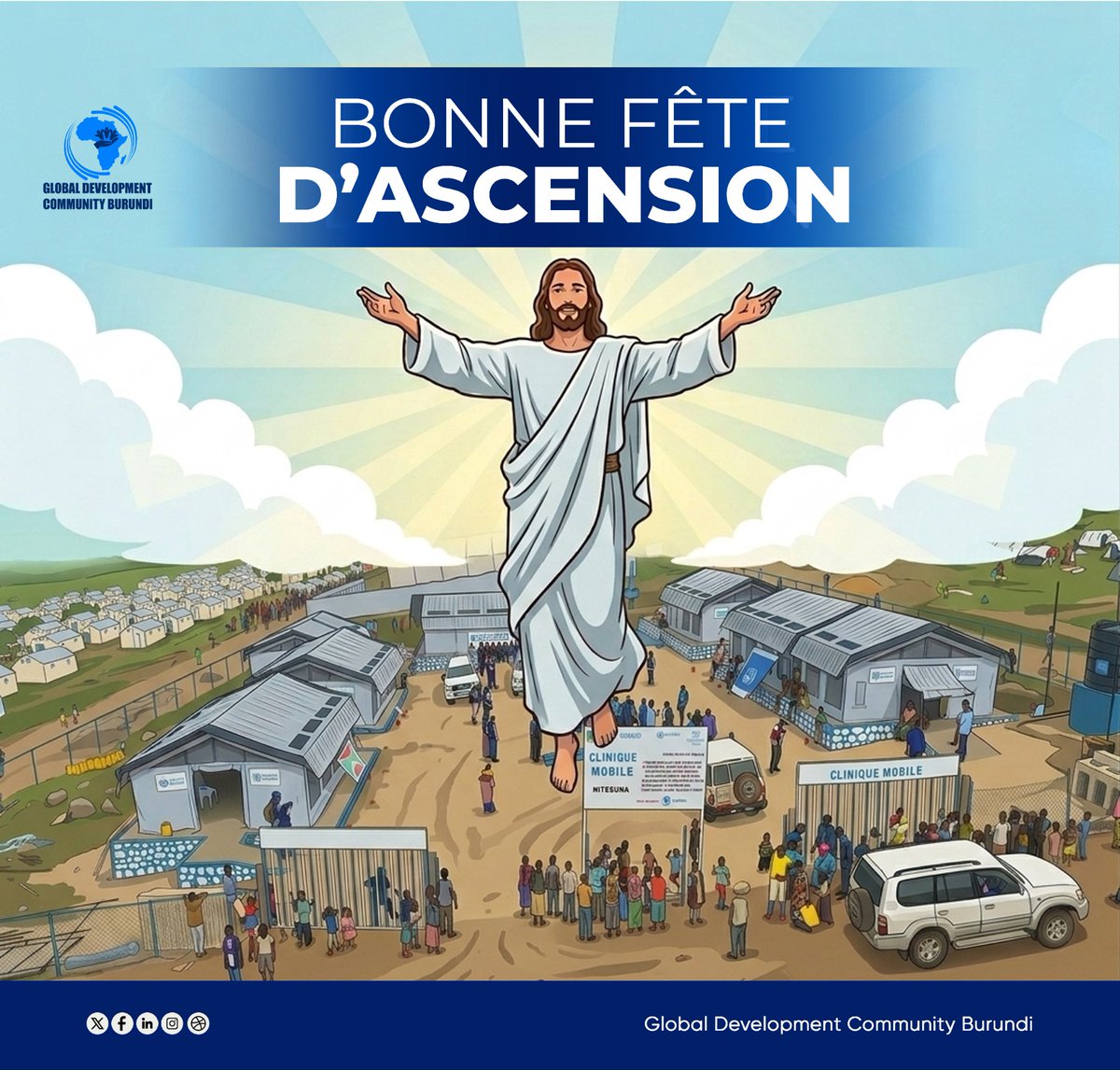gdcb22's tweet photo. En ce jour de #FêteDeLAscension, nous sommes invités à contempler un message profond d’élévation spirituelle, de confiance et de renouveau intérieur. Que cette journée nous inspire à élever nos cœurs vers le bien, la solidarité et la bienveillance.  

Bonne fête de l’Ascension à tous !