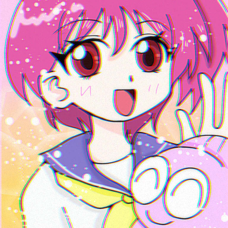 きんぎょ注意報のわぴこ 1980年代後半〜90年代前半のレトロな絵柄で絵