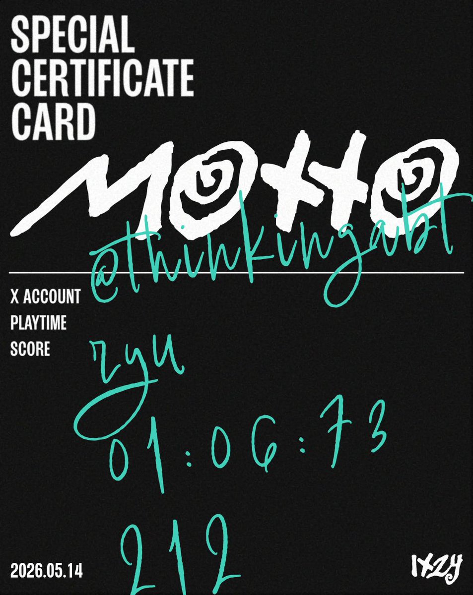 thinkingabtryu's tweet photo. #ITZY_FindYourMotto https://t.co/BTvHPHyrq7