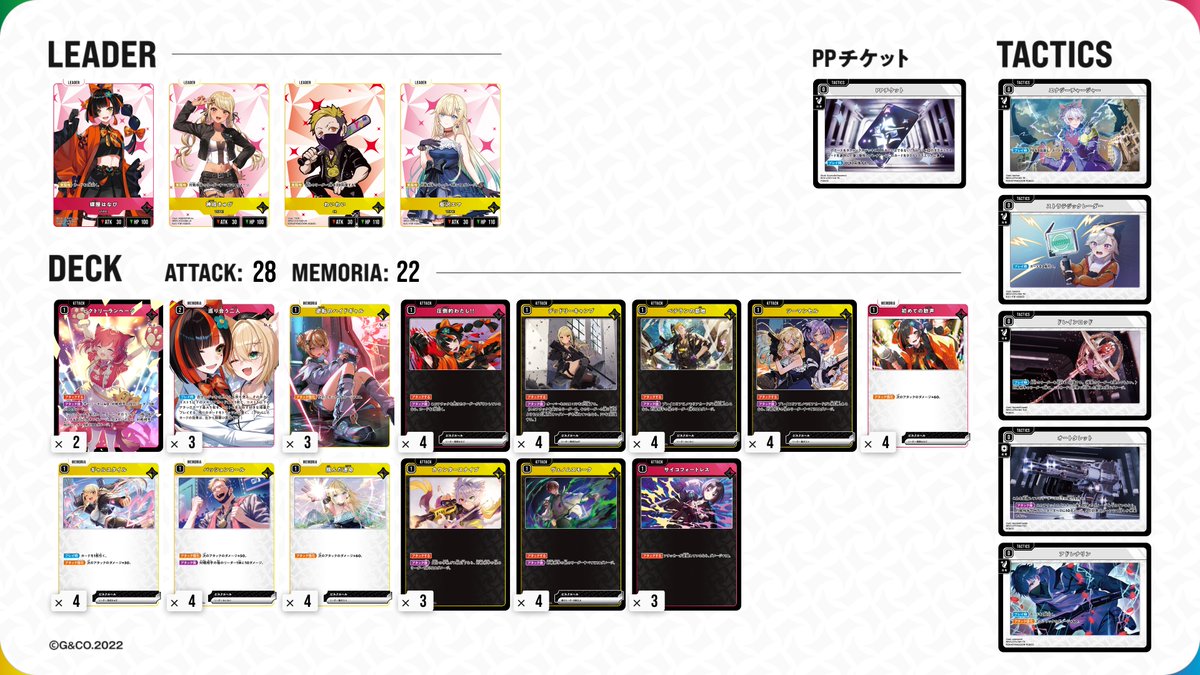商品情報】 クロススターズのオリジナル構築済デッキ 新しく作成しま