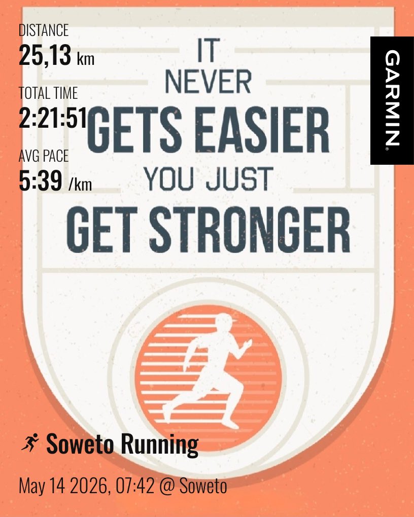 HD6300's tweet photo. Thursday Morning Run 
#FetchYourBody2026
#RunningWithTumiSole
#IChoose2Bactive
#Fitness
#IPaintedMyRun
#TrapnLos https://t.co/n39x5Zpjmo