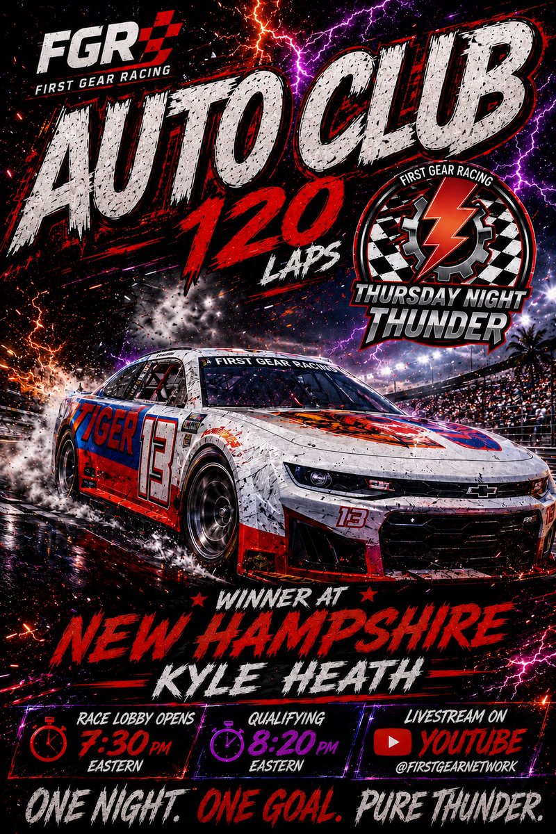 First Gear Racing tweet media