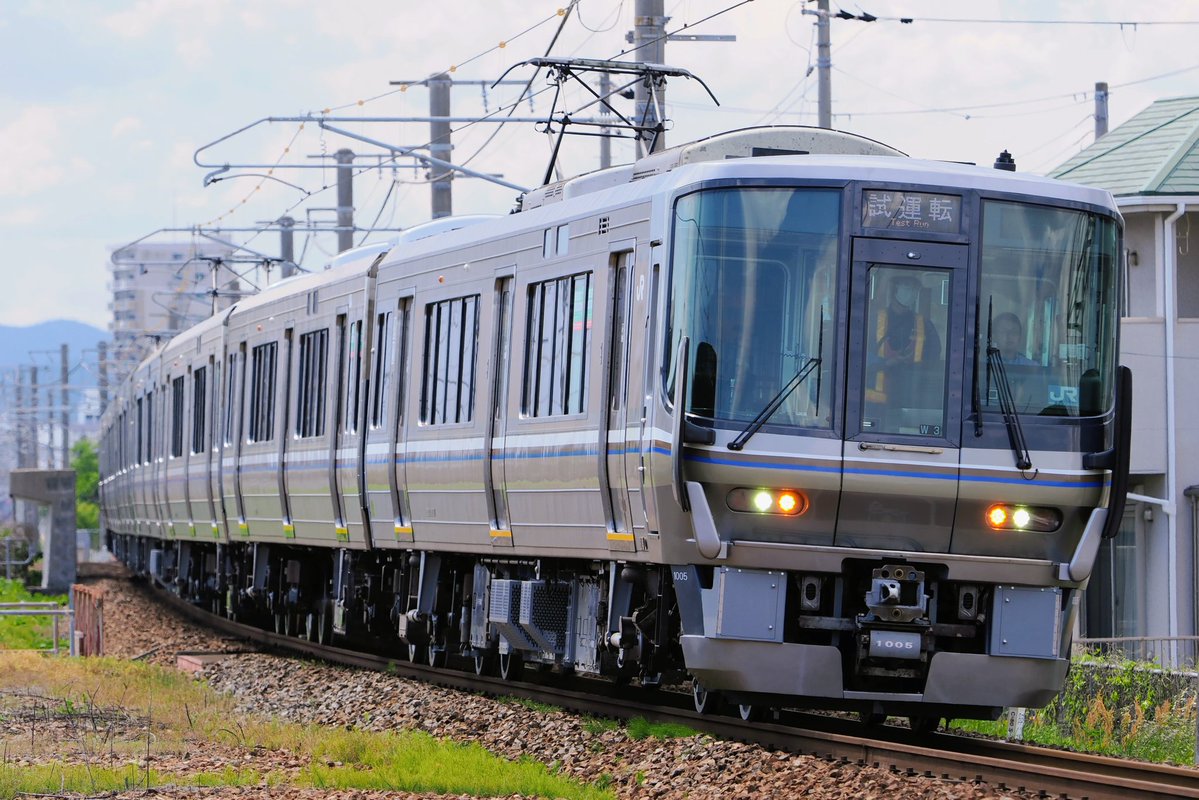 2026/5/14 ✡本日の網干出場試運転①(往路) ❊試6778M/223系1000番台×8