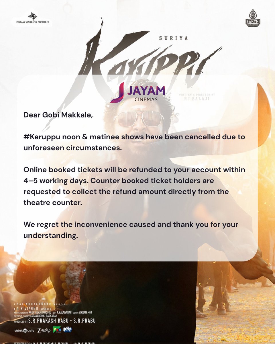 Jayam Cinemas tweet media