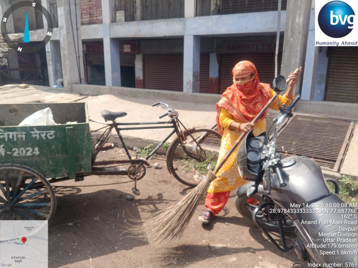 BvgDoor's tweet photo. स्वच्छता जन जागरूकता कार्यक्रम  वार्ड - 42 के आनंदपुरी (जैन नगर) मेरठ नगर निगम मेरठ, टीम BVG और दैनिक जागरण के संयुक्त तत्वाधान में आज दिनांक 14/05/20226 को स्वच्छता जन जागरूकता कार्यक्रम व सफाई अभियान का आयोजन किया गया।
 “एक कदम स्वच्छता की ओर”
 “मेरठ की ब्यूटी, हम सब की ड्यूटी” https://t.co/bep46Lnelp