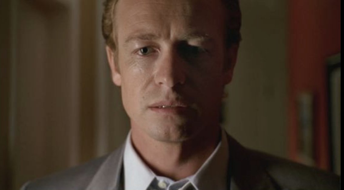 wakinginthedark's tweet photo. once again thinking about how the mentalist started with jane having lost his wife &amp; daughter and then the show ending with jane getting married again &amp; expecting a child like he went from losing his family to gaining a new one and that‘s just so full-circle 🥺🥺🥺 https://t.co/x0lmObvEiR