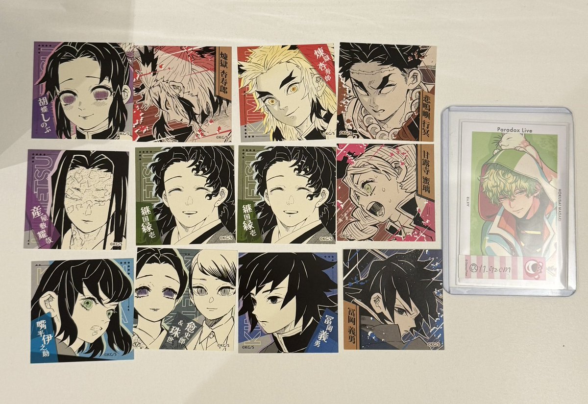 交換 鬼滅の刃 スクエアステッカーコレクション 第一弾 譲 画像 求 蜜