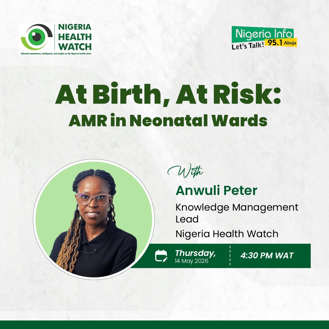 Nigeria Health Watch tweet media