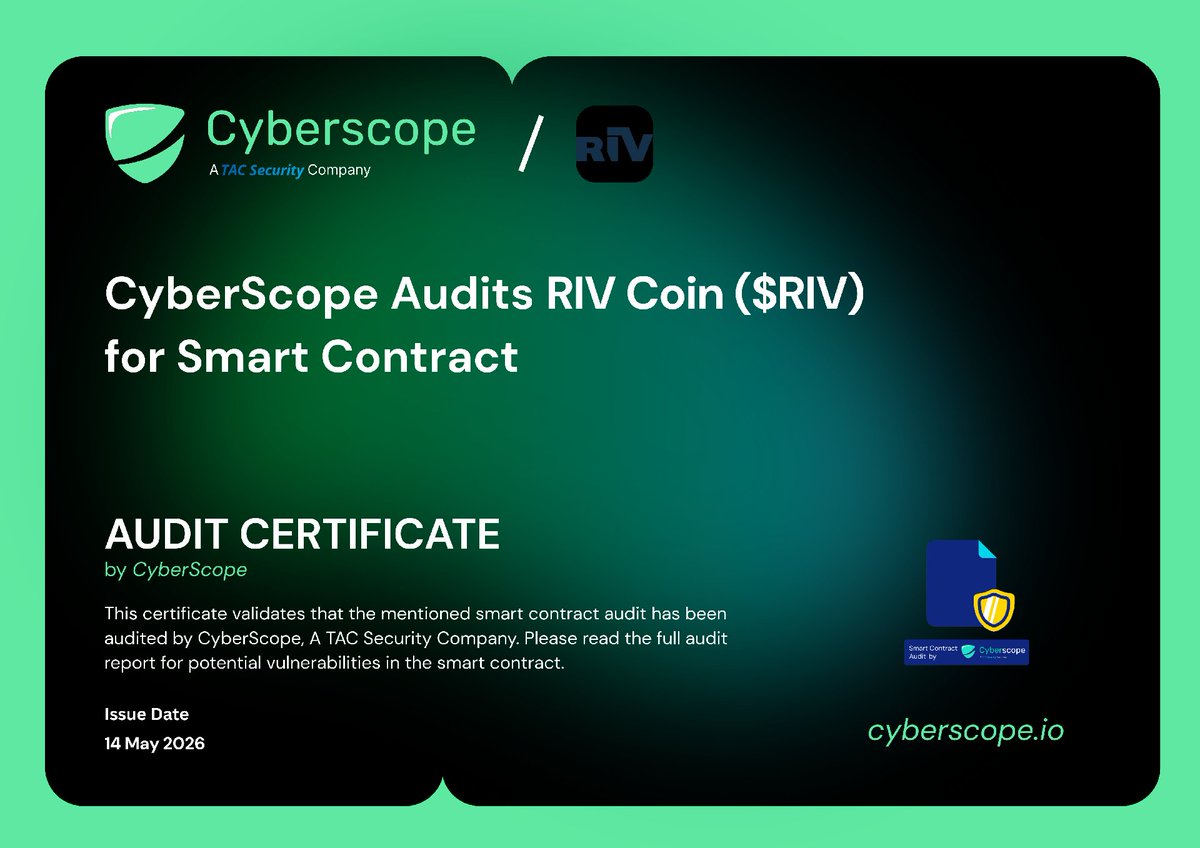Cyberscope, a TAC Security Company tweet media
