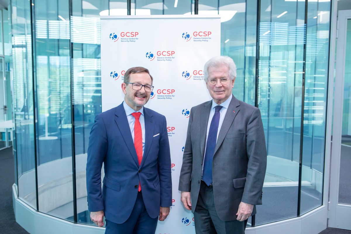 The GCSP tweet media