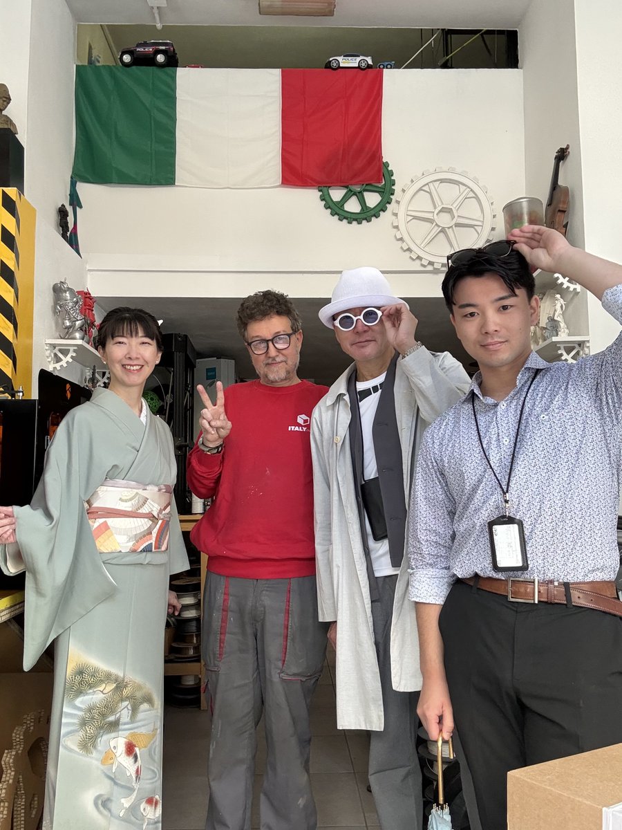 italymaker's tweet photo. It was so fun to work with ATELIER-OPA, Mrs. Sugihara and Mr. Suzuki!
#3dprinting #italymaker #3dprint https://t.co/HMH5Um17wQ