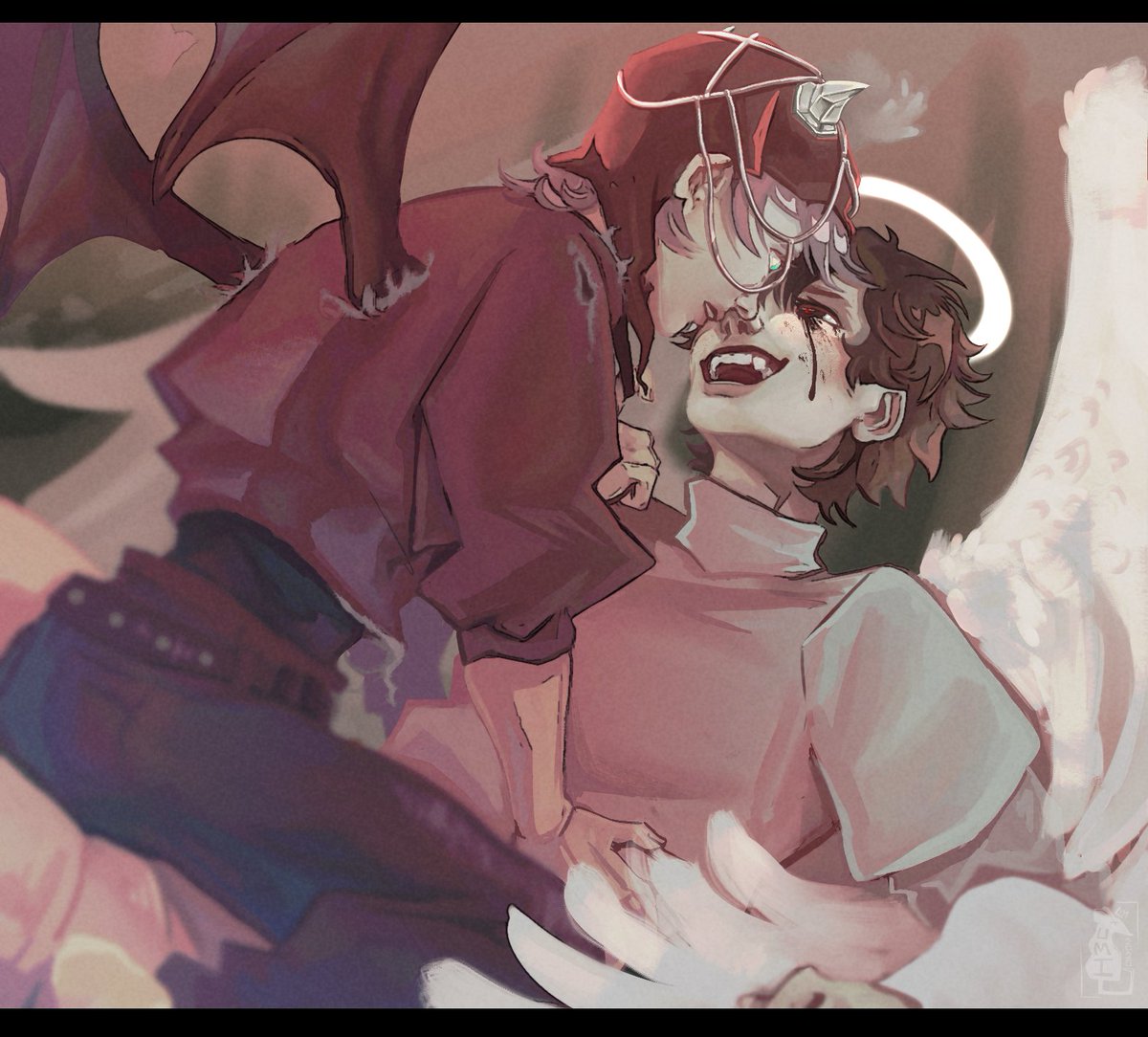 RatkingUmi's tweet photo. Ohhh my beloved AngelDemon IvanTill >:))

#ivantill #ALNST #에이스테 https://t.co/FT60yoXyyM