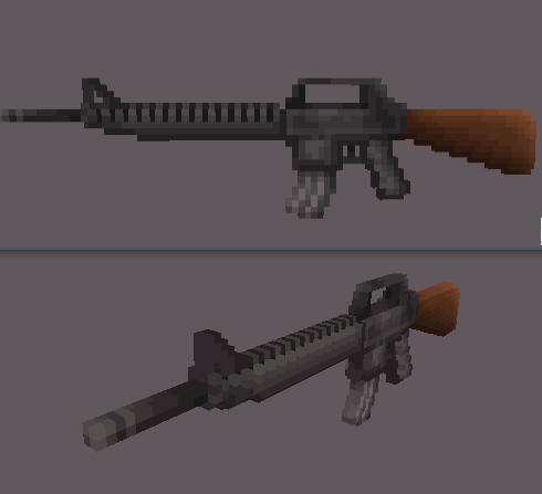ConGrau2lateVOX's tweet photo. Слепил М16 для для воксельпака ASHES, включен по умолчанию в Survivor's Edition (я сделал ее на базе обычной #Ashes Ep2, путем затягивания баланса ресурсов, тонких балансировок оружия
Прохожу на стримах Youtube потихоньку теперь
НУ и воксели свои встраиваю #gamedev #voxel #zdoom https://t.co/QhRhTCikH0