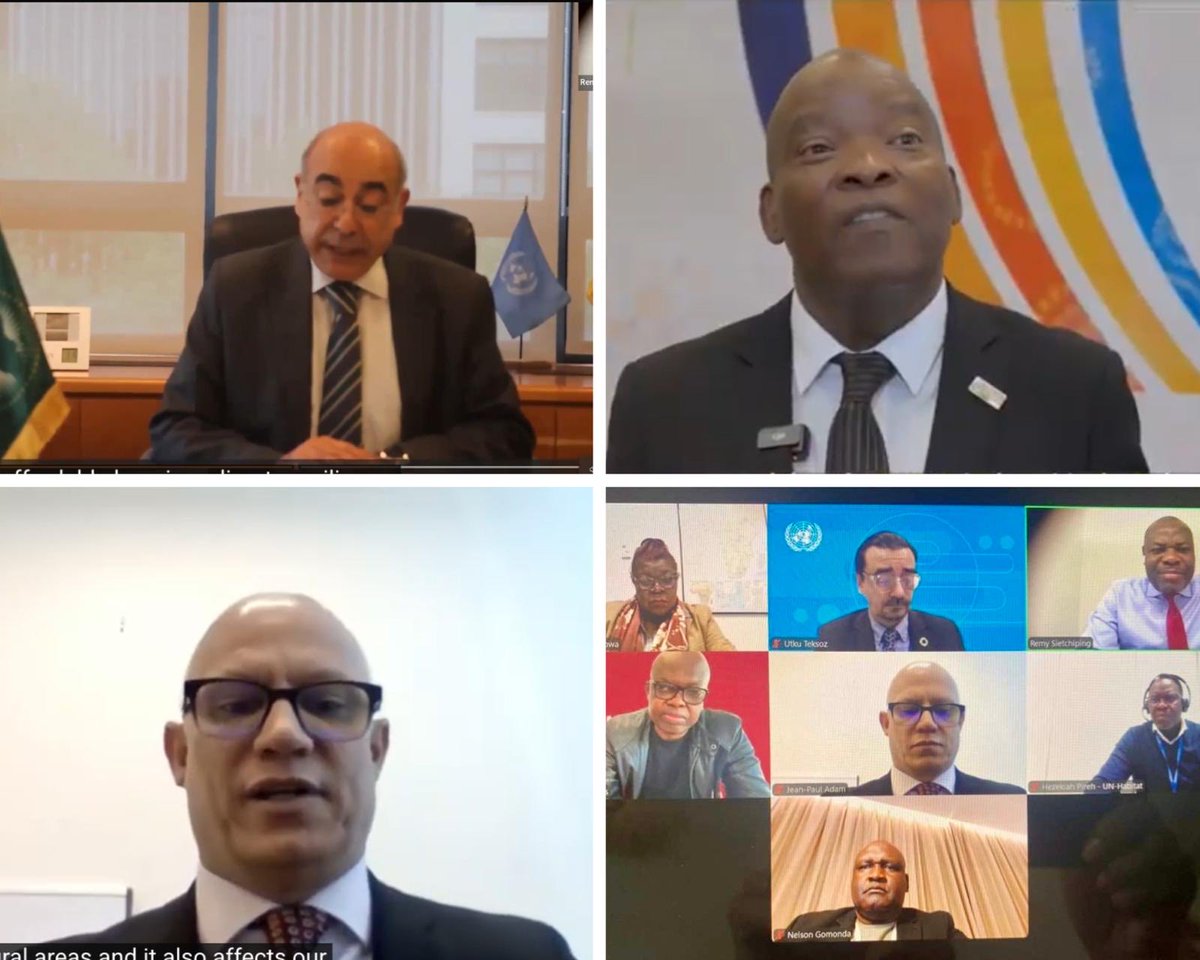 AfricanUnionUN's tweet photo. At the #AfricaDialogueSeries2026 Webinar on “Water and Sanitation as Drivers for Economic Transformation and Sustainable Urbanization”, H.E. Amb. Mohamed Fathi Edrees , Permanent Observer of the @_AfricanUnion to the @UN, underscored that water and sanitation in addition to being essential social services, they are also core economic infrastructure  essential to industrialization, resilient cities, productivity, climate adaptation, and inclusive growth across #Africa.

The discussions highlighted the urgent need for integrated urban planning, strengthened utilities, innovative financing, circular water economies, and implementation of the Africa Water Vision 2063 to advance #Agenda2063 and #SDG 6. #ADS2026