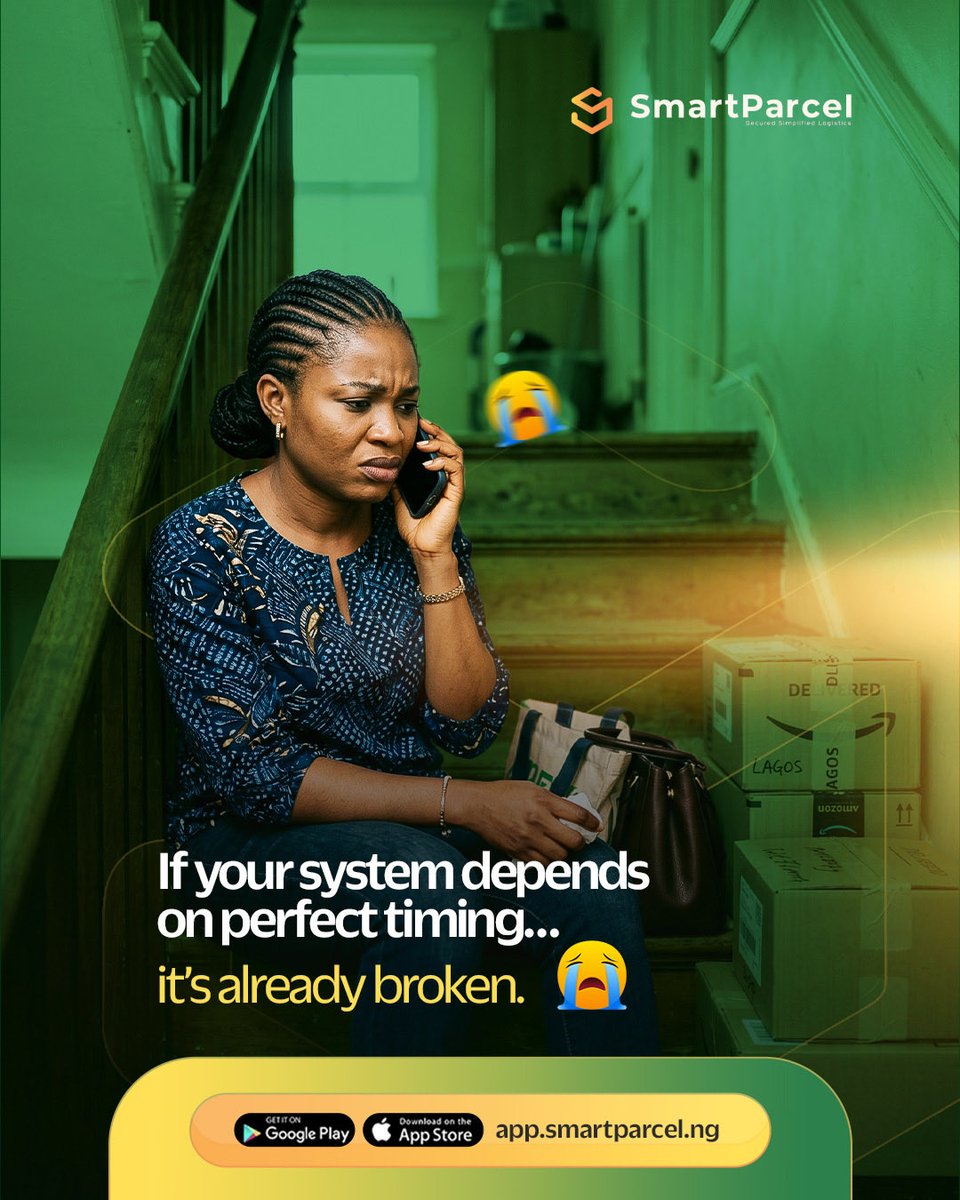 smartparcelng's tweet photo. If a system only works when everything goes perfectly, then it’s not designed for real life.
The strongest systems are built for flexibility — not precision. That’s what makes them reliable, even when things don’t go as planned.
#SmartParcel #SystemsThinking #Innovation https://t.co/XpCABAQXiT