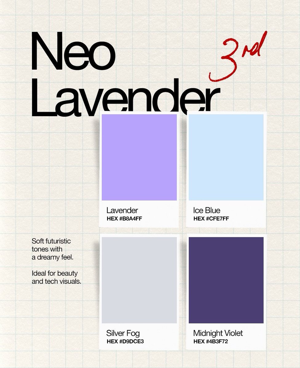 AlbiaHossain's tweet photo. Top trending colours in 2026! https://t.co/GjWs9JgXj3